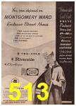 1962 Montgomery Ward Spring Summer Catalog, Page 513