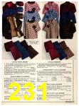 1973 Sears Fall Winter Catalog, Page 231