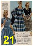 1960 Sears Spring Summer Catalog, Page 21