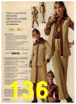 1972 Sears Fall Winter Catalog, Page 136