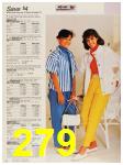 1987 Sears Spring Summer Catalog, Page 279