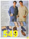 1986 Sears Fall Winter Catalog, Page 549