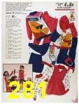 1986 Sears Fall Winter Catalog, Page 281