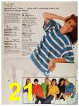 1987 Sears Spring Summer Catalog, Page 21