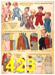 1961 Sears Fall Winter Catalog, Page 423