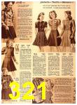 1940 Sears Fall Winter Catalog, Page 321