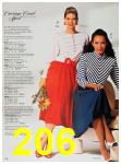 1988 Sears Spring Summer Catalog, Page 206
