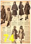 1951 Sears Fall Winter Catalog, Page 74