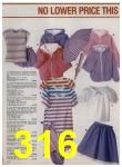 1984 Sears Spring Summer Catalog, Page 316