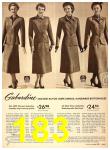 1950 Sears Fall Winter Catalog, Page 183