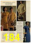 1968 Sears Fall Winter Catalog, Page 184