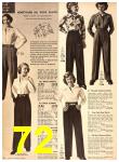 1949 Sears Fall Winter Catalog, Page 72