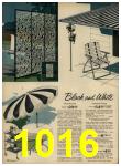 1962 Sears Spring Summer Catalog, Page 1016