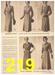 1950 Sears Fall Winter Catalog, Page 219