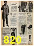 1965 Sears Fall Winter Catalog, Page 820