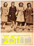 1944 Sears Spring Summer Catalog, Page 231