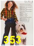 1987 Sears Fall Winter Catalog, Page 353