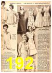 1955 Sears Spring Summer Catalog, Page 192