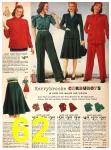 1941 Sears Fall Winter Catalog, Page 62