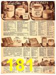 1940 Sears Fall Winter Catalog, Page 181