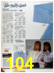 1986 Sears Fall Winter Catalog, Page 104