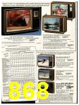 1982 Sears Fall Winter Catalog, Page 868