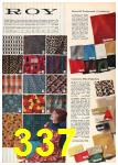 1962 Sears Fall Winter Catalog, Page 337