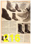 1957 Sears Fall Winter Catalog, Page 216