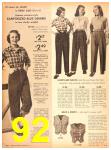 1951 Sears Fall Winter Catalog, Page 92