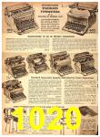 1952 Sears Fall Winter Catalog, Page 1020