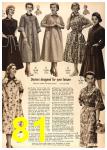 1955 Sears Fall Winter Catalog, Page 81