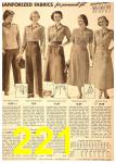 1949 Sears Spring Summer Catalog, Page 221