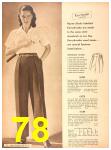 1946 Sears Spring Summer Catalog, Page 78