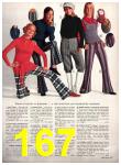 1971 Sears Fall Winter Catalog, Page 167