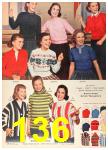 1957 Sears Fall Winter Catalog, Page 136