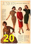 1961 Sears Fall Winter Catalog, Page 20