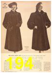 1948 Sears Fall Winter Catalog, Page 194