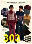 1973 Sears Fall Winter Catalog, Page 303