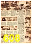 1941 Sears Fall Winter Catalog, Page 608