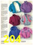 1985 Montgomery Ward Fall Winter Catalog, Page 204