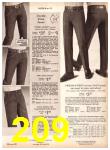 1968 Sears Spring Summer Catalog, Page 209