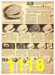 1940 Sears Fall Winter Catalog, Page 1116