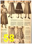 1949 Sears Spring Summer Catalog, Page 58