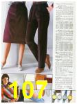 1984 Sears Fall Winter Catalog, Page 107