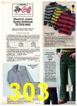 1975 Sears Fall Winter Catalog, Page 303