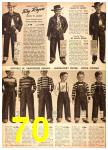 1952 Sears Fall Winter Catalog, Page 70