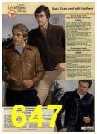 1980 Sears Fall Winter Catalog, Page 647