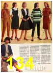 1962 Sears Fall Winter Catalog, Page 134