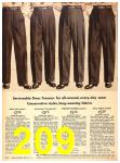 1945 Sears Fall Winter Catalog, Page 209