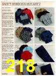 1985 Montgomery Ward Fall Winter Catalog, Page 218